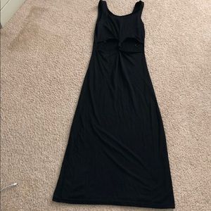 Black long dress